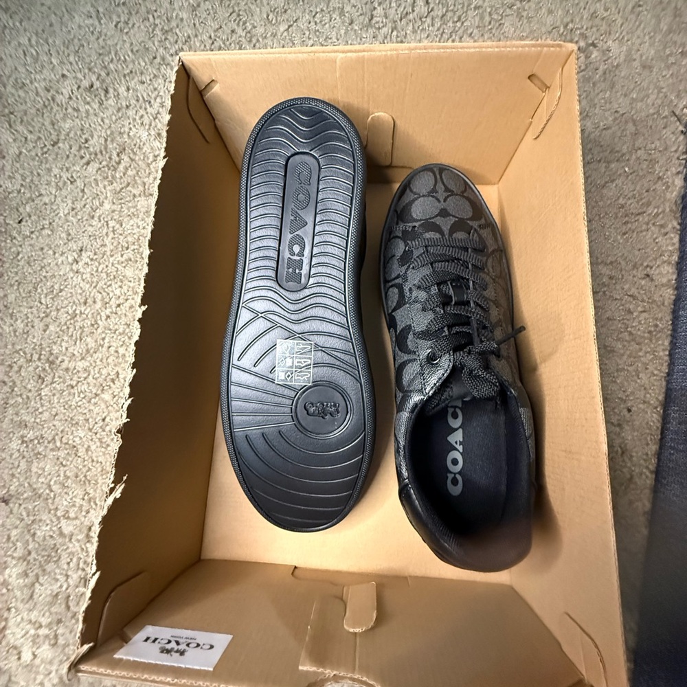 Coach Black Minimalist Sneakers - Picture 3 of 4